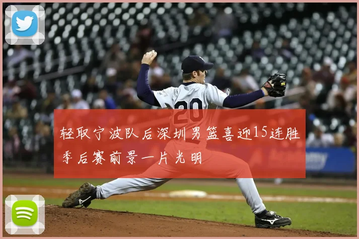 轻取宁波队后深圳男篮喜迎15连胜季后赛前景一片光明